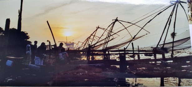 Chinese vissersnetten Kochi